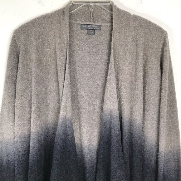 Barefoot Dreams Bamboo Chic Lite Cozy Ombré Long Drape Cardigan SMALL ME… - Picture 4 of 15